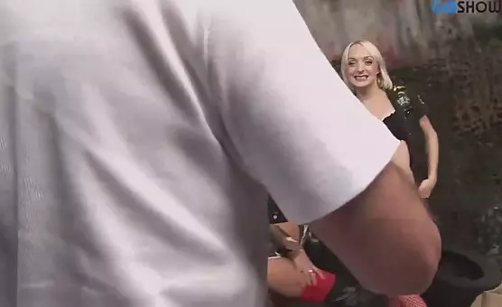 Sluts Sucking Cock Hungry Dudes Doggy Style